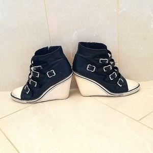 ASH tennis shoe high heel size 38